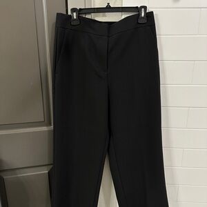 Ann Taylor Black Tailored Ankle Pants Size 8